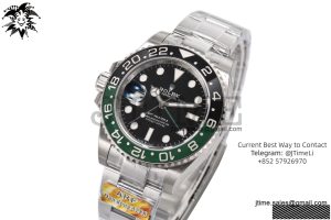GMT Master II 126720 VTNR 904L SS ARF 1:1 Best Edition on Oyster Bracelet DD3285